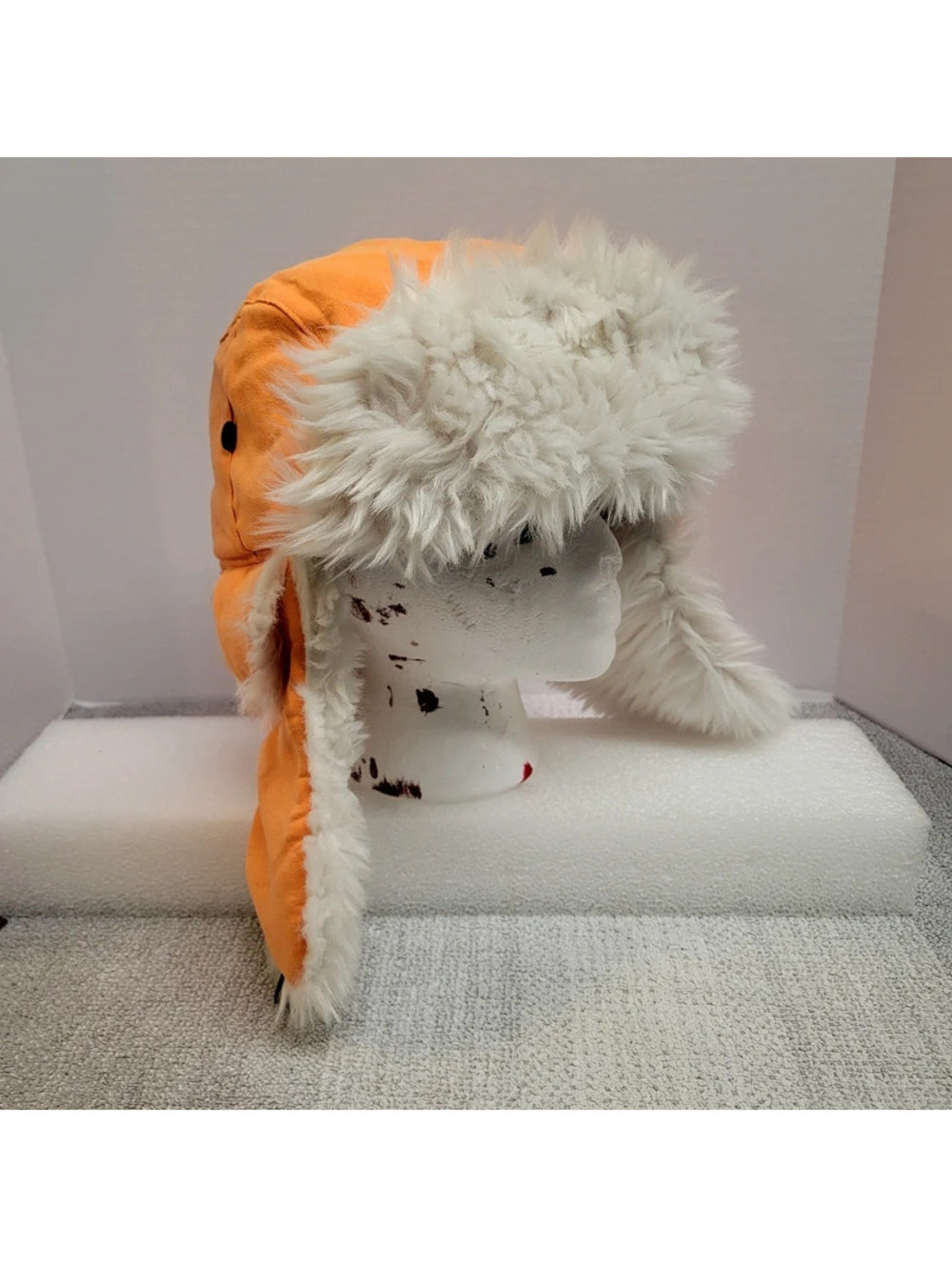 Novely Inc. Adult Neon orange Trapper cap hunting flawed